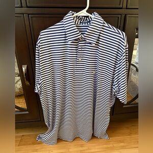 Southern marsh striped polo size L